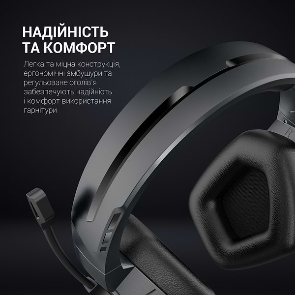 Фото - Гарнітура дротова ігрова GamePro HS605 RGB