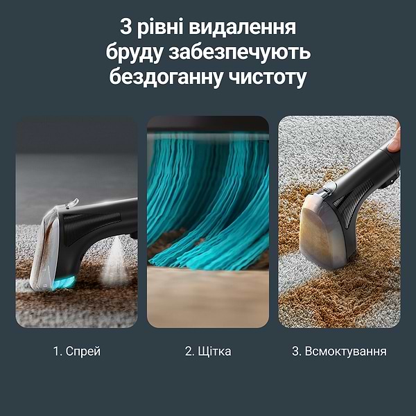 Фото - Пылесос моющий и пятновыводитель Rowenta IN3020F0 Clean It Compact 