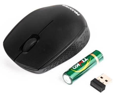 Фото - Миша бездротова Maxxter Mr-420 USB Black