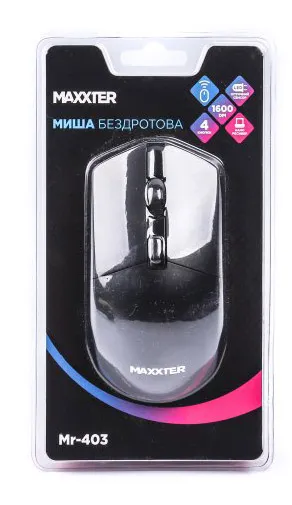 Фото - Миша бездротова Maxxter MR-403