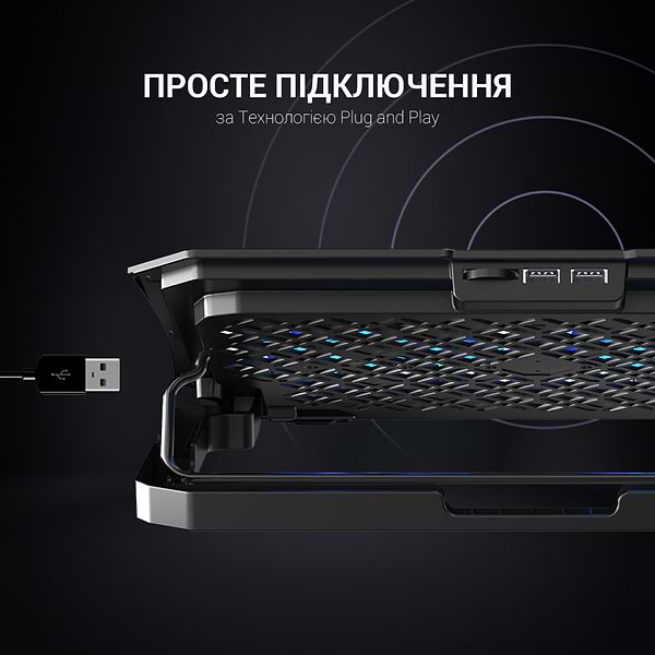 Фото - Подставка под ноутбук охлаждающая GamePro CP413