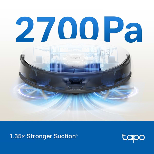 Фото - Робот-пилосос миючий TP-Link Tapo RV20 Mop