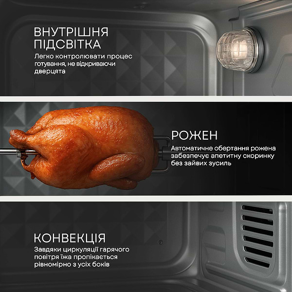 Фото - Піч електрична Liberton LEO-500 White