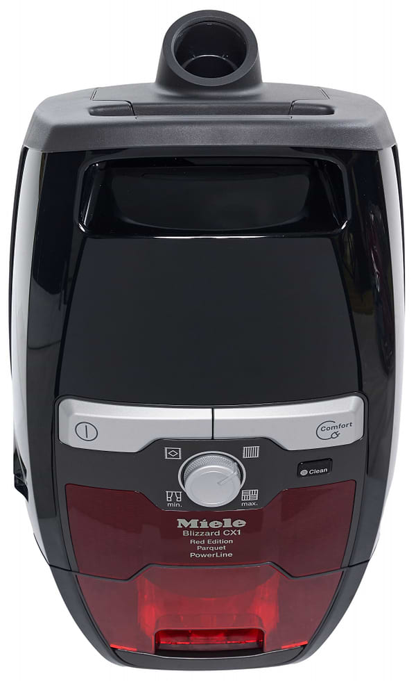 Фото - Пылесос для сухой уборки без мешка Miele SKRF3 Red Edition чёрный обсидиан