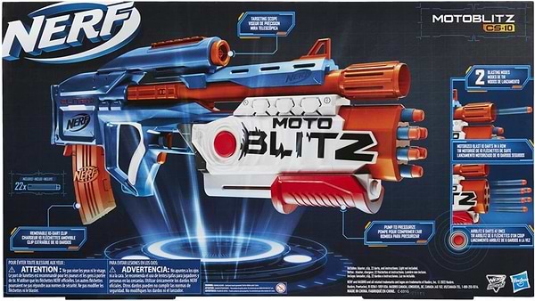 Фото - Бластер многозарядный Hasbro NERF "Мотоблитз", серия "Нерф Элит 2.0" (F5872)