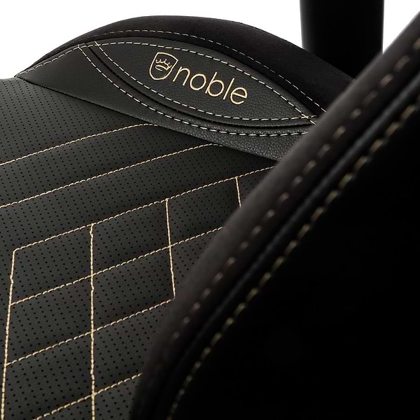 Фото - Крісло для геймерів Noblechairs EPIC Black/Gold (NBL-PU-GOL-002)
