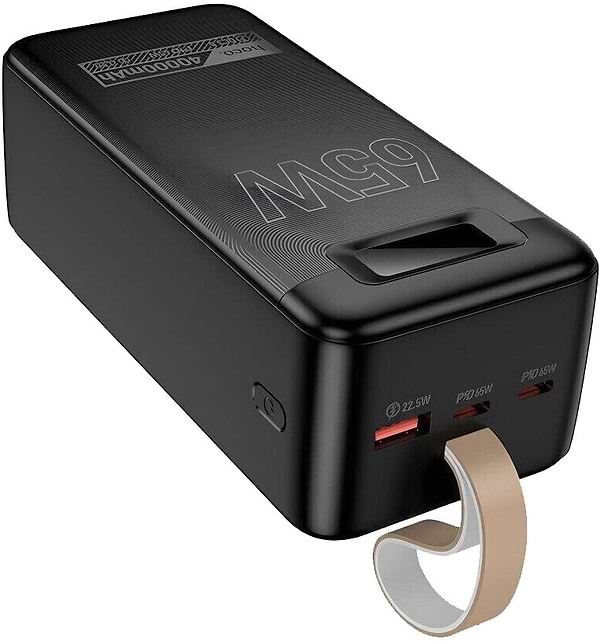 Фото - Батарея мобільна HOCO DB82 Aquila PD65W 40000 mAh Black