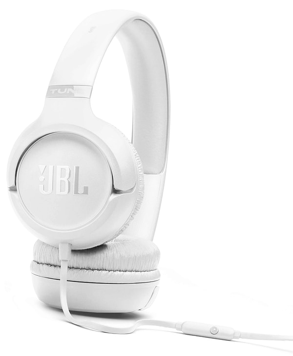 Фото - Наушники накладные проводные JBL Tune 530 White (JBLT530WHT)