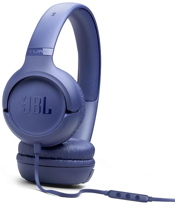 Фото - Наушники накладные проводные JBL Tune 530C Blue (JBLT530CBLU)