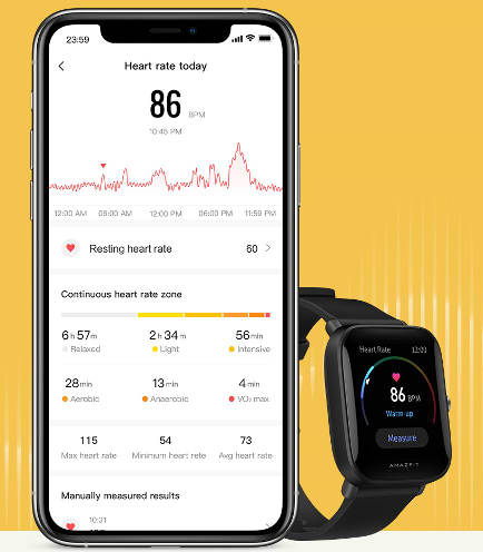 Фото - Смарт-годинник Amazfit Bip U Black