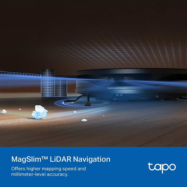Фото - Робот-пилосос миючий TP-Link Tapo RV20 Max Plus
