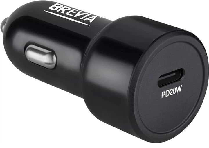 Автомобільний зарядний пристрій Brevia ePower TurboCharge 20W 1xUSB-C (46020CB)