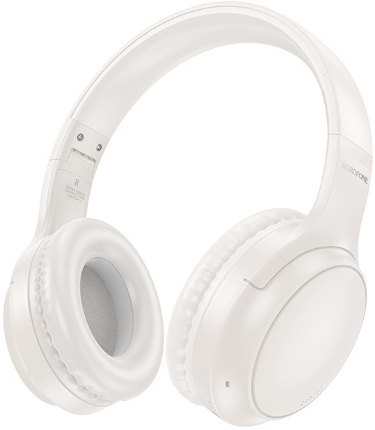 Фото - Наушники накладные беспроводные BOROFONE BO29 Fascinador Milky White (6941991116049)