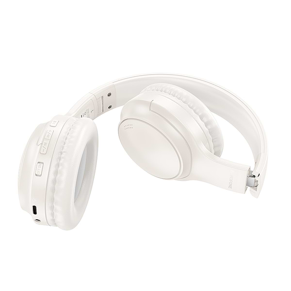 Фото - Наушники накладные беспроводные BOROFONE BO29 Fascinador Milky White (6941991116049)