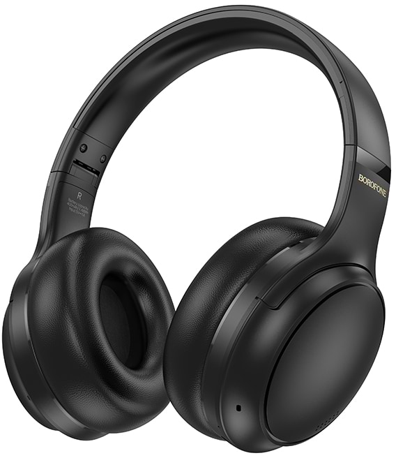 Наушники накладные беспроводные BOROFONE BO29 Black Plus Alegre active noise Reduction (6941991116056) - Фото 1
