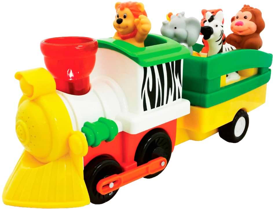 Інтерактивний транспорт Kiddi Smart Паровоз Лімпопо (світло, укр.) (63396)