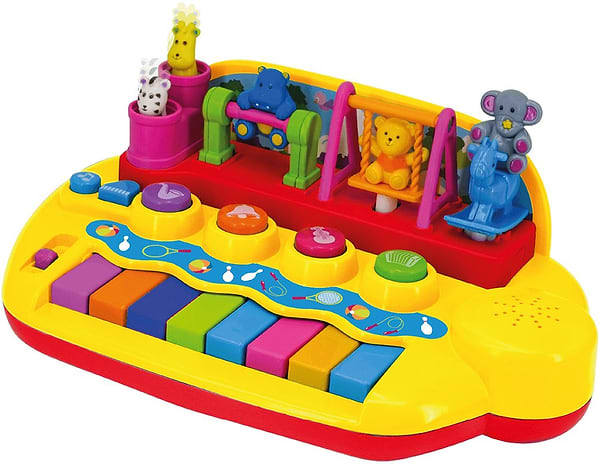 Фото - Інтерактивний музичний інструмент Kiddi Smart ЗВІРЯТА НА КАЧЕЛЯХ (063412)