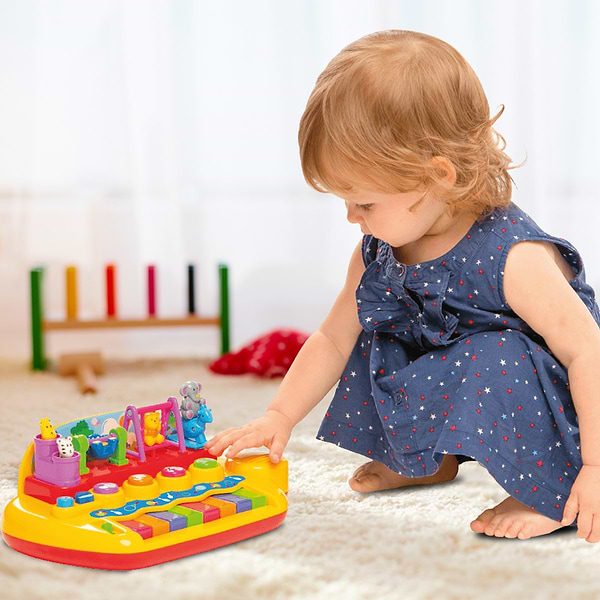 Фото - Інтерактивний музичний інструмент Kiddi Smart ЗВІРЯТА НА КАЧЕЛЯХ (063412)