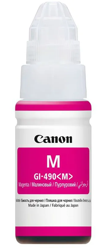 Чернила Canon GI-490 70 мл Magenta (0665C001) - Фото 1