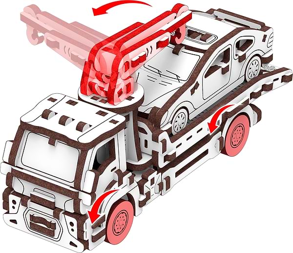 Фото - 3D пазли Mr.Playwood Евакуаторконструктор (10805)