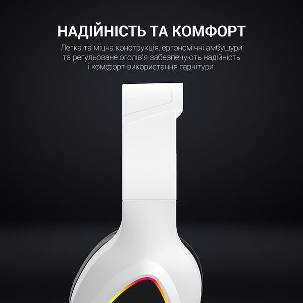 Фото - Гарнітура дротова ігрова GamePro HS615 RGB