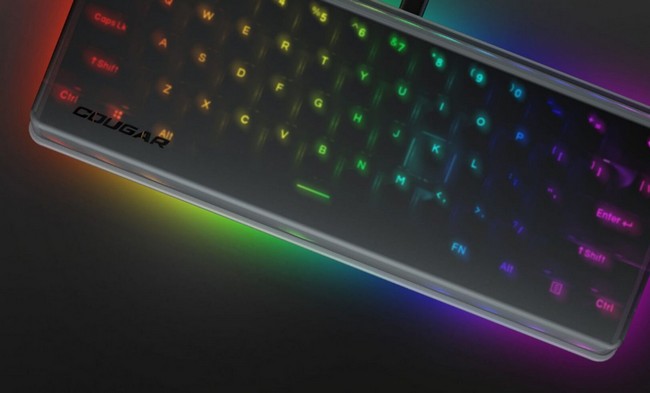 Фото - Клавіатура дротова ігрова Cougar Puri Mini RGB