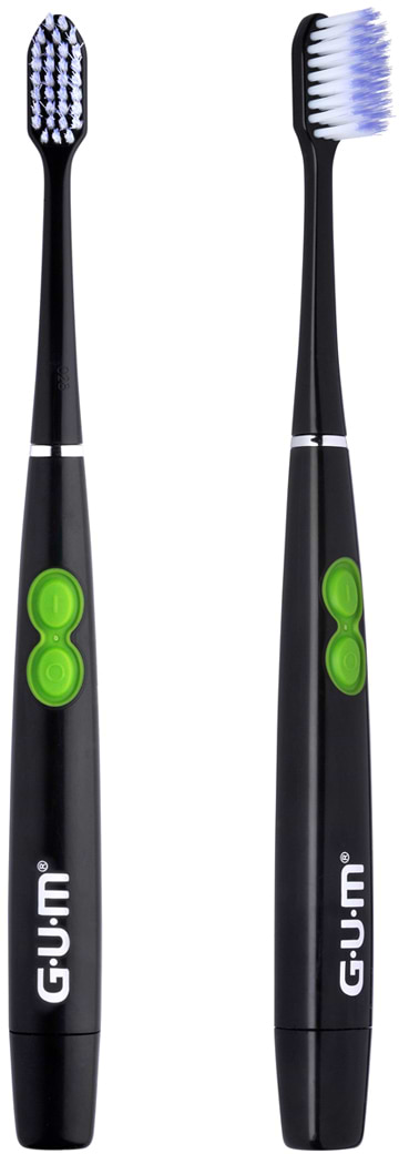Фото - Зубная щетка электрическая GUM Sonic Daily, чёрная