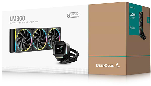 Фото - Водяная система охлаждения Deepcool LM360 Black (R-LM360-BKDMMC-1)