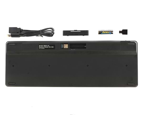 Фото - Клавіатура бездротова A4tech FBK23 AS (Black)