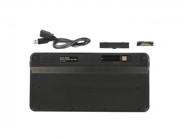 Фото - Клавіатура бездротова A4tech FBK30 (Black)