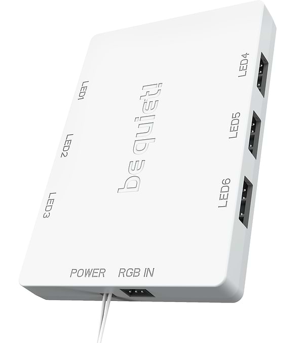 Фото - Корпусний вентилятор Be quiet! Light Wings White 120mm PWM high-speed 3 шт. (BL101)