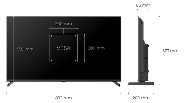 Фото - Телевизор KIVI 40F720QB