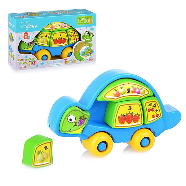 Фото - Сортер Tigres «Розумна черепаха» (39201)