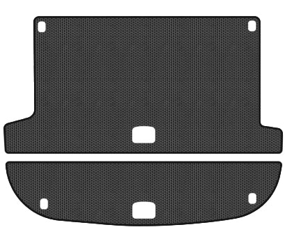 EVA коврик в багажник авто EVAtech для Santa FE (CM) 5 seats Hyundai 2006-2010 2 поколение SUV EU (HY33306BE2SBB)