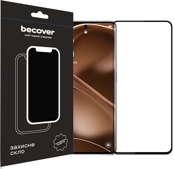 Фото - Захисне скло для смартфону BeCover Poco X6 Pro Black (710625)