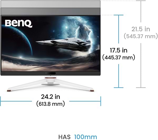 Фото - Монітор ігровий BenQ EX271U (9H.LN2LB.QBE)