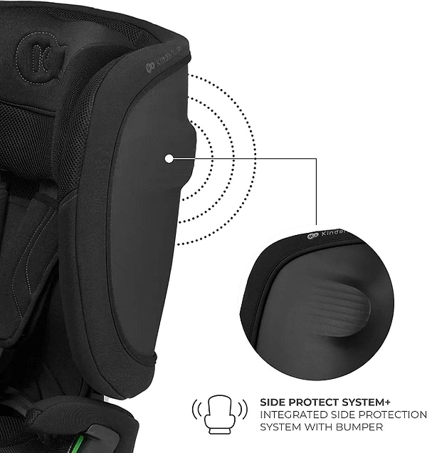 Фото - Автокрісло Kinderkraft Fix2Go i-Size Black (KCFI2GO0BLK0000)