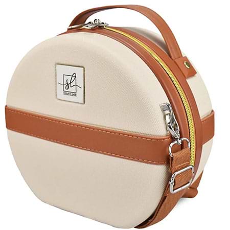 Косметичка Semi Line 5L Ecru/Brown (T5670-1)