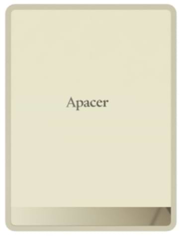 SSD-накопитель внешний Apacer AS724 1TB USB 3.2 Gen.2 Type-C Read/Write 500MB/s Cream (AP1TBAS724C-1)