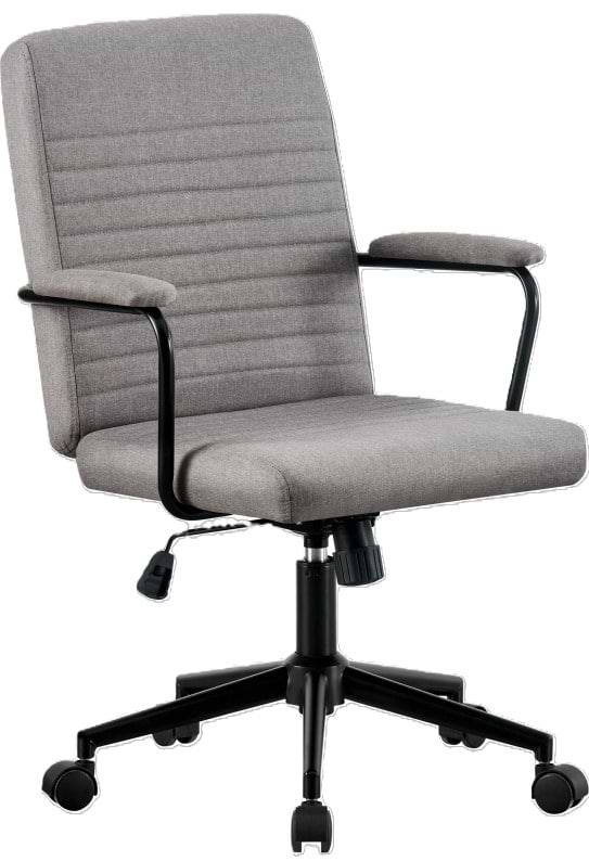 Крісло офісне GT Racer B-3941 Fabric Gray - Фото 1