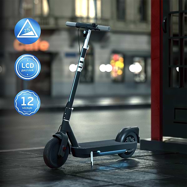 Фото - Электросамокат OKAI ES30-NEON PRO Black (ES30-B)