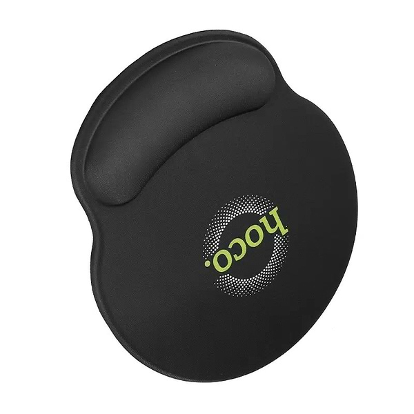 Фото - Коврик для мыши HOCO GM30 Polar Fox mouse pad with wrist support Black (6942007623339)