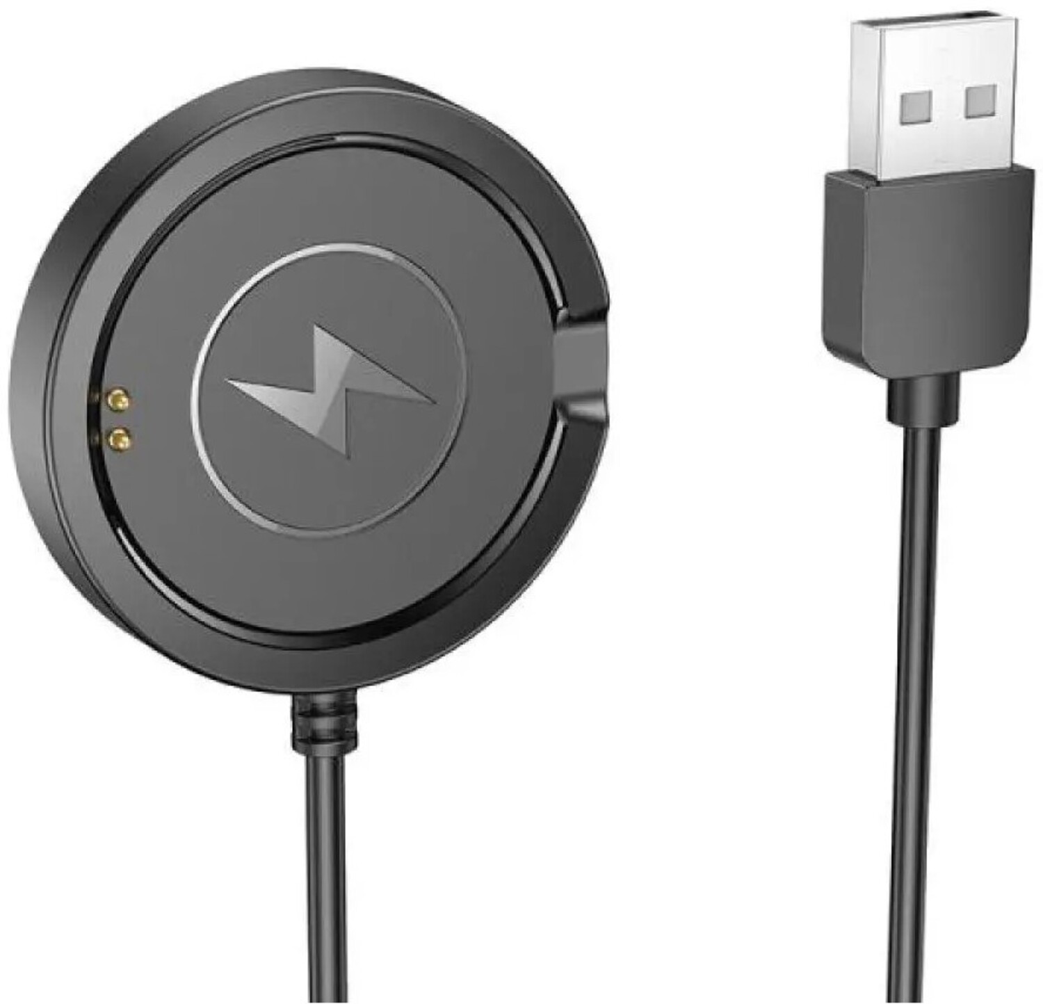 Беспроводное зарядное устройство HOCO Y22 Smart sports watch charging cable Black (6942007629010)
