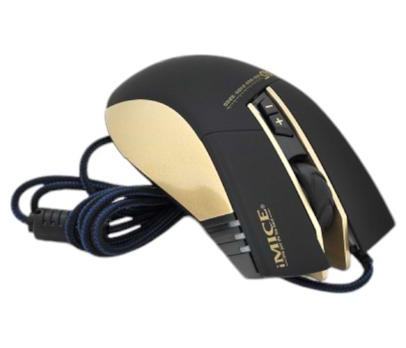 Фото - Мышь проводная игровая iMice A5 Black