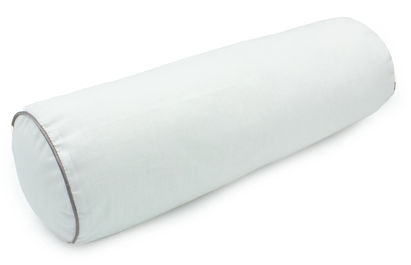 Подушка валик MirSon №8390 Velvet Line 28-0001 White Tencel 70х20 см (2200006253280)