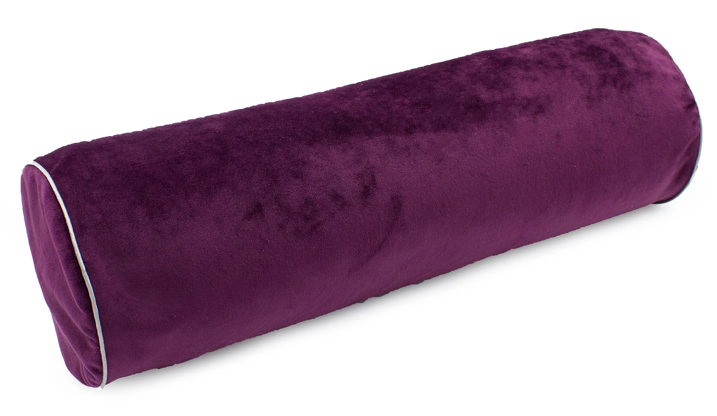 Подушка валик MirSon №8393 Velvet Line 28-0002 Excalibur BamBoo 60х16 см (2200006253433)