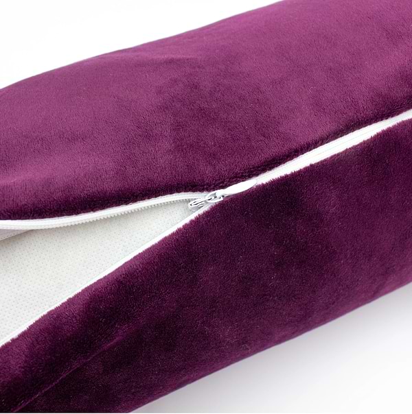 Фото - Подушка валик MirSon №8127 Velvet Line 28-0002 Excalibur EcoSilk 60х16 см (2200006249023)