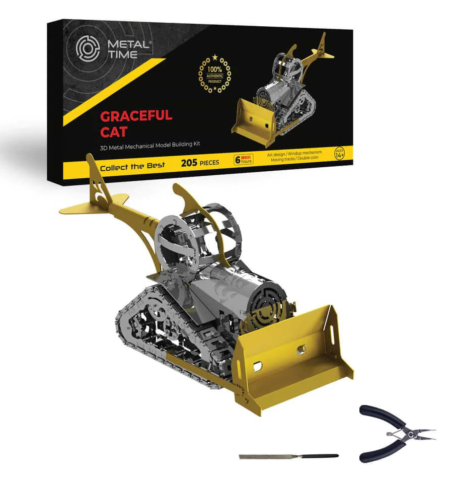 Металевий конструктор Metal Time Graceful CAT (MT073)