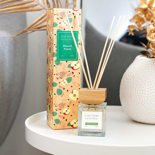 Фото - Аромадиффузор Esse Home Яблоко и Корица 100 мл (HOME- AC)