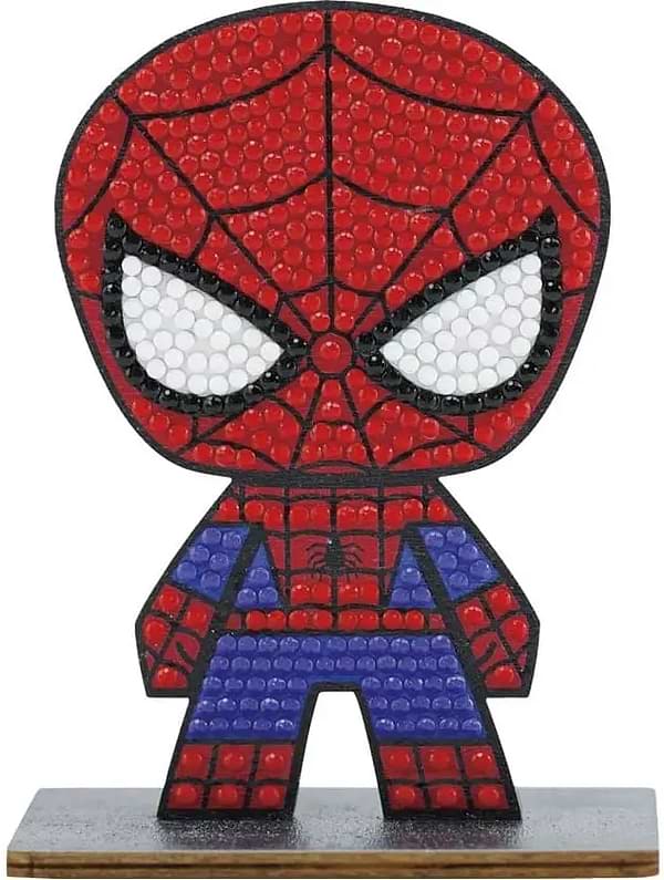 Фото - Алмазная живопись Crystal Art Человек-паук (CAFGR-MCU001)